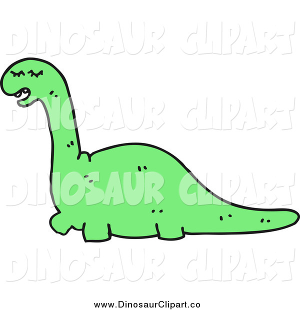Clip Art Of A Green Dinosaur Dinosaur Clip Art Lineartestpilot