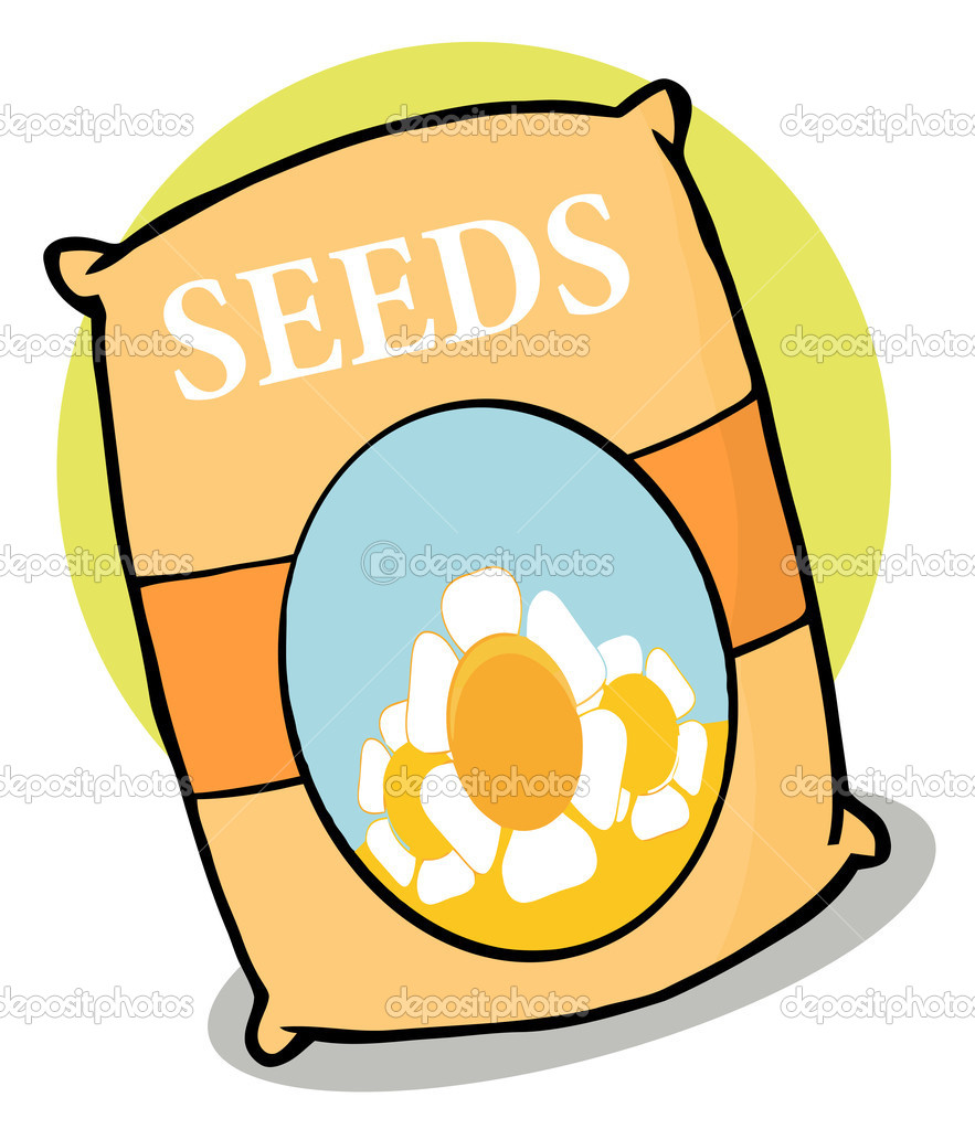 Flower Seed Clipart Packet Of Seeds Stock Pictures