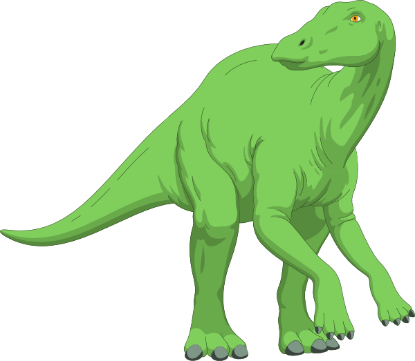 Green Dinosaur Art Clip Art At Clker Com   Vector Clip Art Online