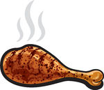 Grilled Chicken Clipart Canstock16960903 Jpg