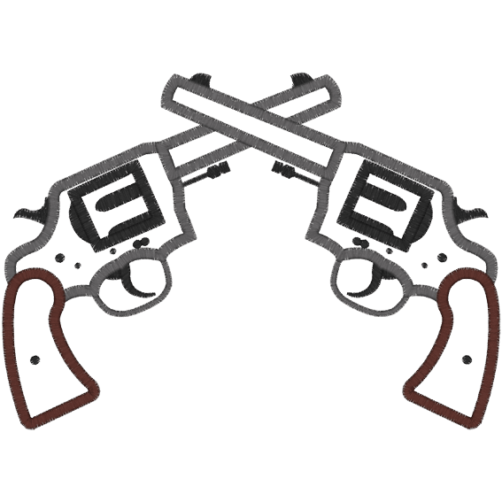 Guns  A2  Crossed Pistols   Clipart Panda   Free Clipart Images