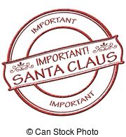 Important Santa Claus Clip Art