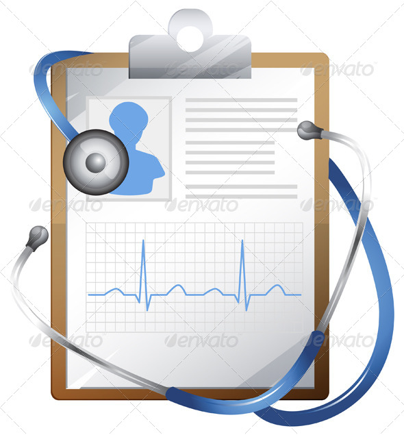 Medical Report Illustration   Health Medicine Conceptual