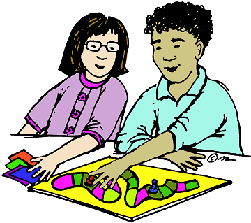 Playing Games  In Color    Clip Art Gallery