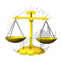 Scales Tilting Animated Clipart