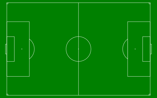 Soccer Field Diagram Clip Art At Clker Com   Vector Clip Art Online
