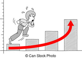 Chart Vector Clipart Illustrations  684 Rising Sales Chart Clip Art