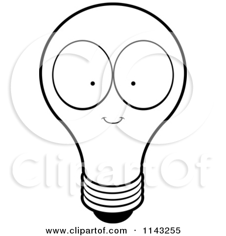 Clip Art Black And White 1143255 Cartoon Clipart Of A Black And White