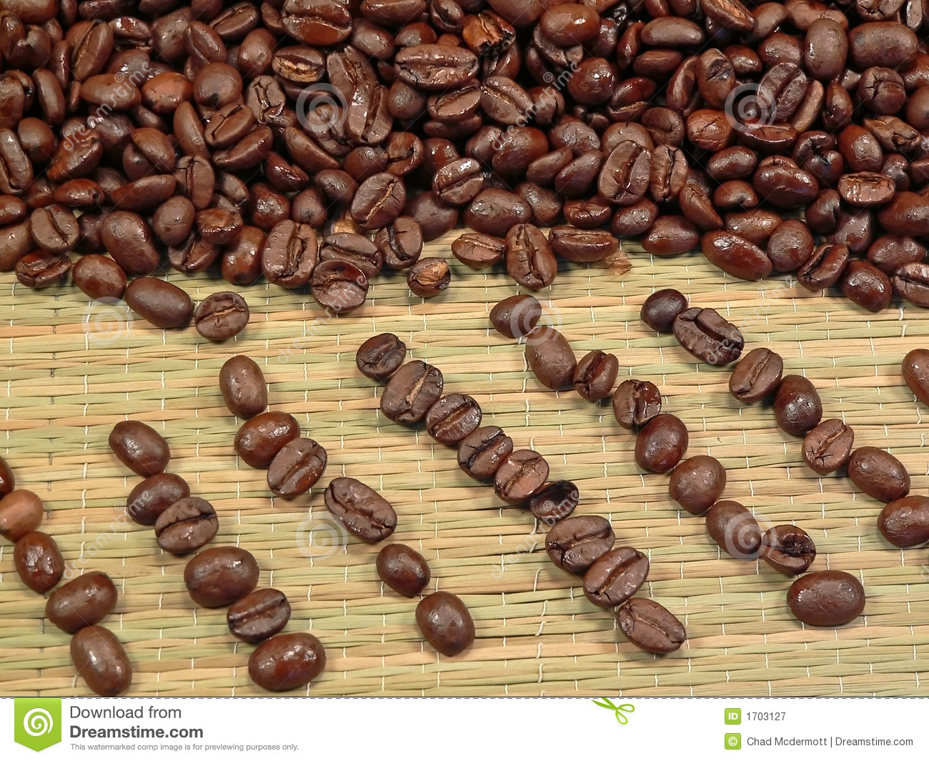 Coffee Beans With A Calculator Or In Rows Being Accounted For