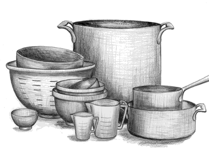 Pots And Pans Clipart 49111 Gif