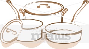 Pots And Pans Clipart