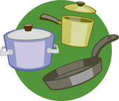 Pots Pans Clip Art And Stock Illustrations  300 Pots Pans Eps