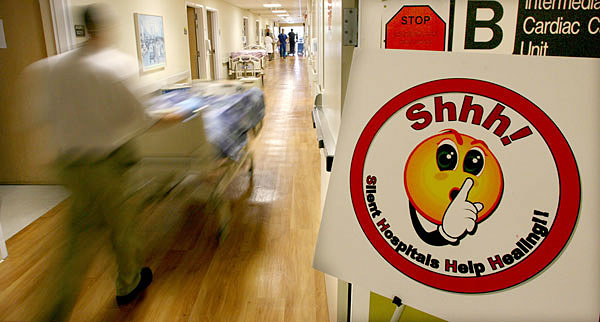 Quiet Signs For Hospitals The  Shhh  Signs Encourage