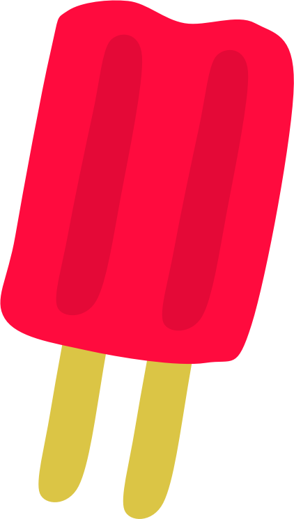 Red Popsicle By Scout   A Clipart Of A Red Popsicle 