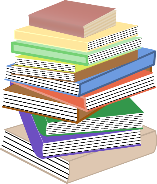Stack Of Childrens Books Clip Art Stack Of Books Clipart Png