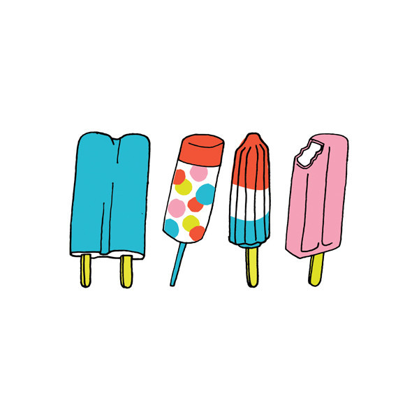 Tattly Designy Temporary Tattoos  Made In The Usa  Popsicles