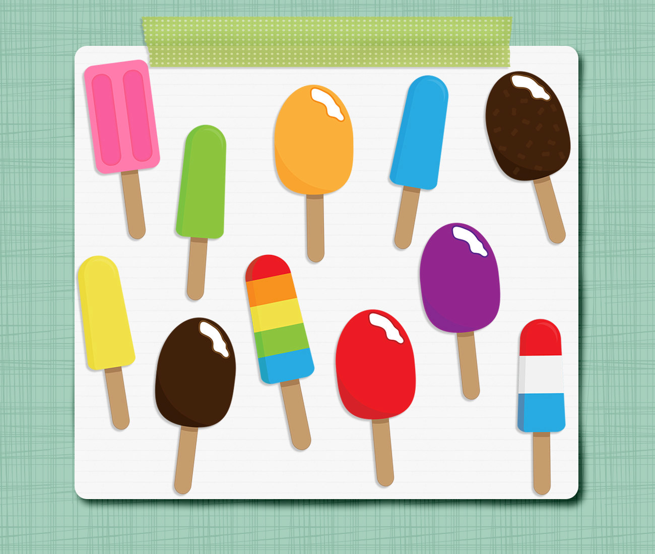 We Discovered 7 Items For Popsicle Clipart