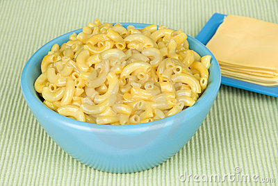 Bowl Of Macaroni And Cheese Royalty Free Stock Image   Image  9753576