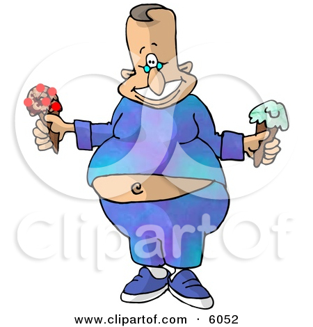 Clipart Illustration Of A Chubby Nude White Woman Holding Her Brests