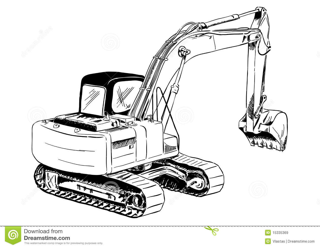 Excavator Royalty Free Stock Images   Image  15335369
