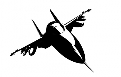 Fighter Jet Silhouette   Clipart Best