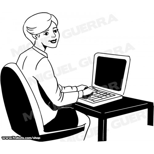 Go Back   Gallery For   Woman At Desk Clipart
