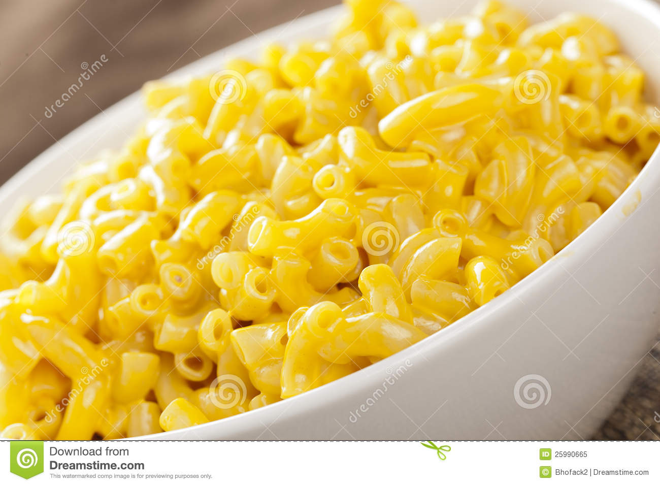 Macaroni And Cheese In A Bowl Royalty Free Stock Photo   Image    