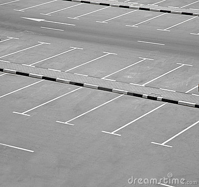 Parking Lot Stock Image   Image  16195391