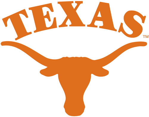 Pres Texas Longhorns Secondary Logo Iron On Sticker  Heat Transfer