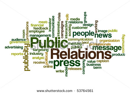 Public Relations   Word Cloud Stock Vector 53764561   Shutterstock