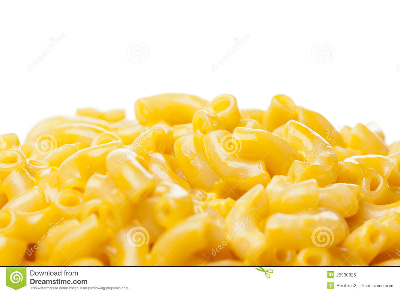 Royalty Free Stock Image  Macaroni And Cheese In A Bowl