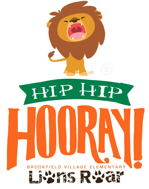 Squirrel Hip Hip Hooray Clipart