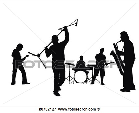 Stock Illustration   Rock And Roll  Fotosearch   Search Eps Clipart