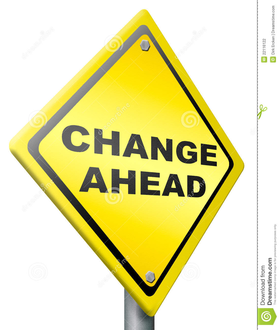 Change Ahead Change And Improvement Better Stock Photography   Image