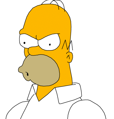 Homer Simpson Woo Hoo Clipart   Free Clip Art Images