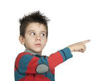 More Similar Stock Images Of   Little Boy Who Points A Finger