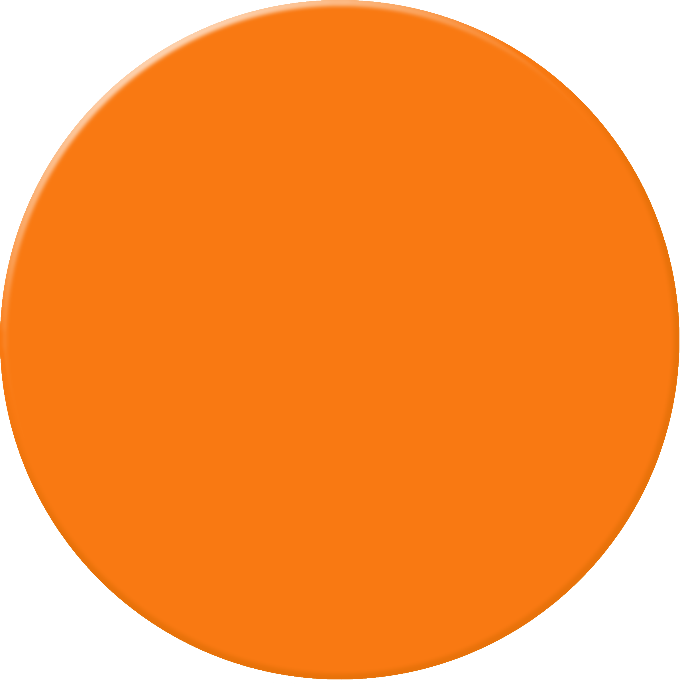 Orange Circle Clipart Orange Ball Image   Vector