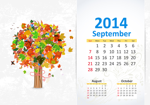 September 2014 Calendar Picture With Jpg Gif Png Format