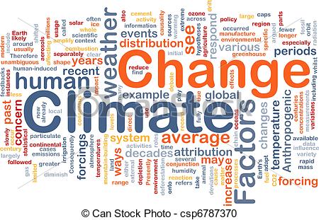 Stock Illustration Of Climate Change Background Concept   Background