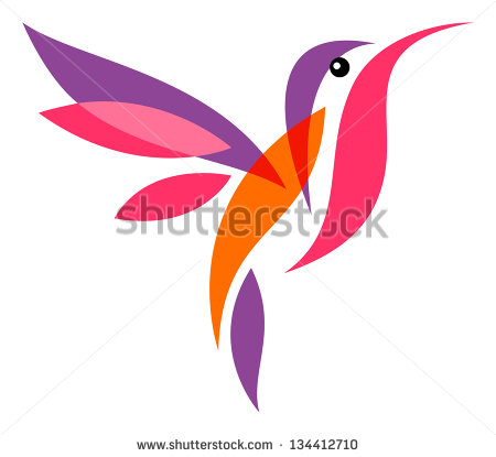 Stylized Hummingbird Shutterstock  Eps Vector   Stylized Hummingbird