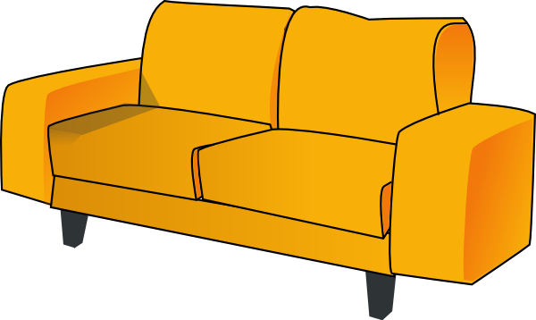 Couch Clip Art At Clker Com   Vector Clip Art Online Royalty Free