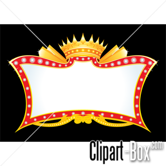 Related Crown Neon Banner Cliparts