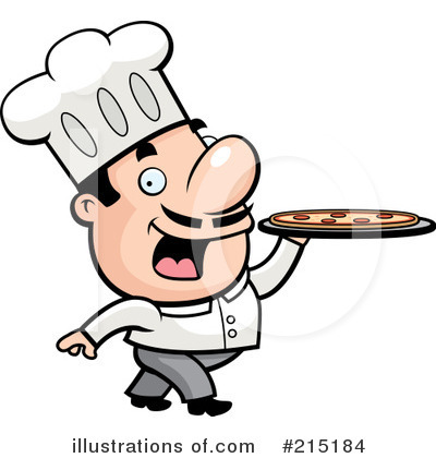 Royalty Free  Rf  Pizza Chef Clipart Illustration  215184 By Cory
