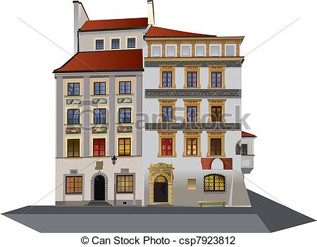 Town Square    Csp7923812   Search Clipart Illustration Drawings