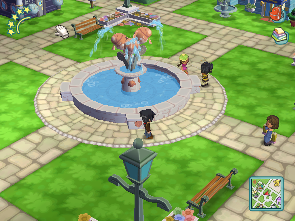 Town Square Fountain Png