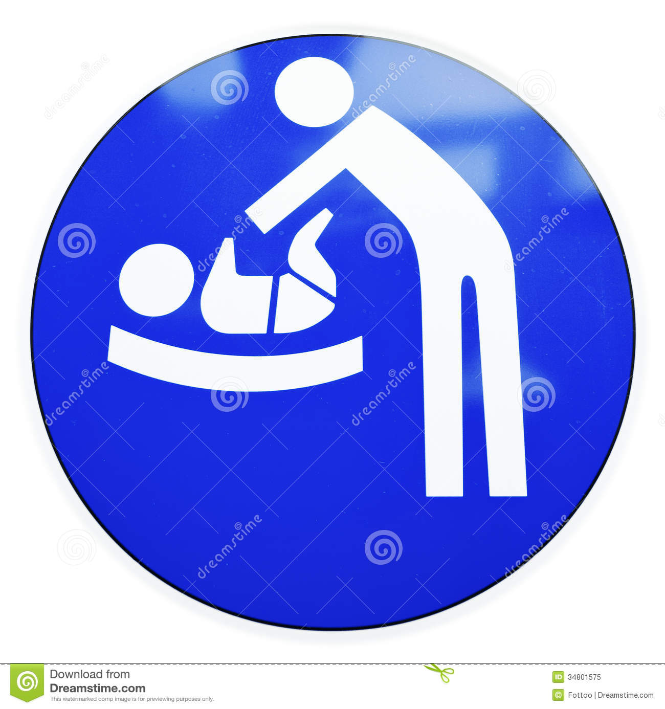 Baby Diaper Change Clipart Diaper Changing Table Sign At