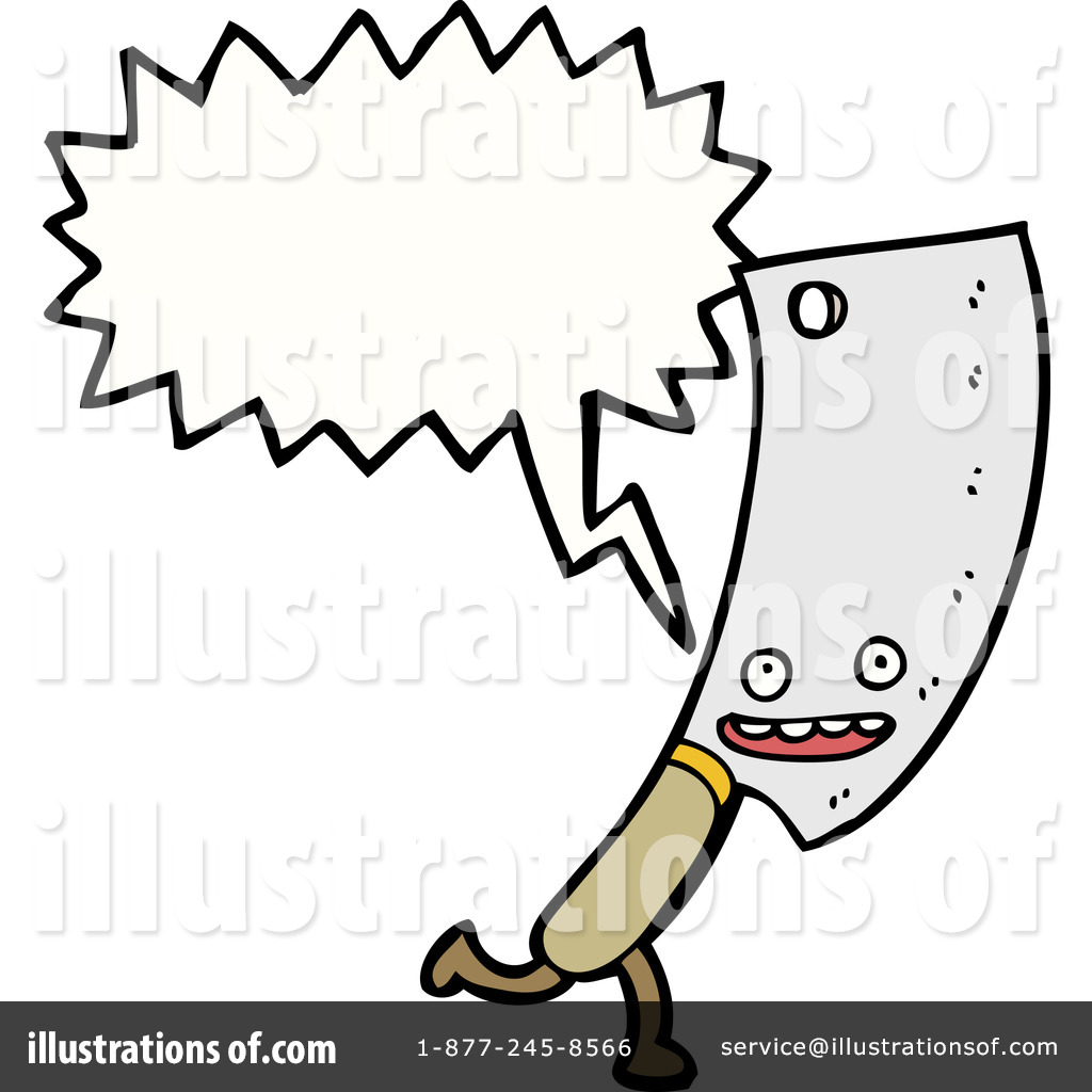 Butcher Knife Clipart  1194216 By Lineartestpilot   Royalty Free  Rf