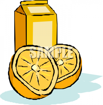 Carton Of Orange Juice Clipart Picture   Foodclipart Com