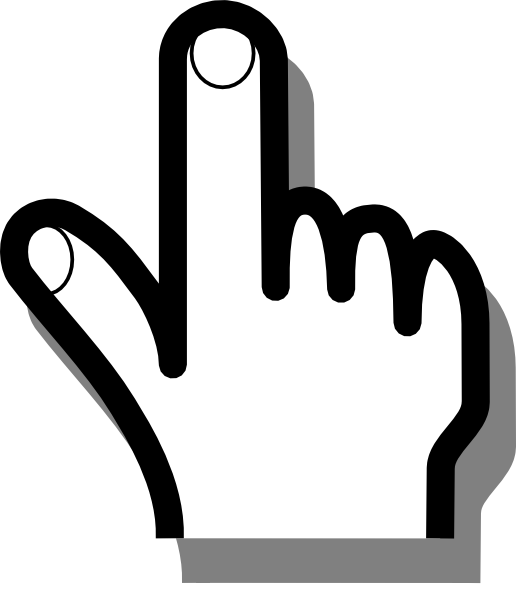 Cursorfinger Hand Upadte From Ocal Clip Art At Clker Com   Vector