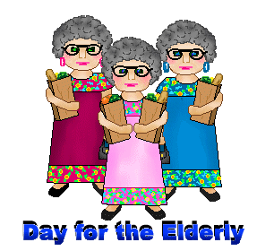 Day For The Elderly Clip Art   Day For The Elderly Titles   Day For